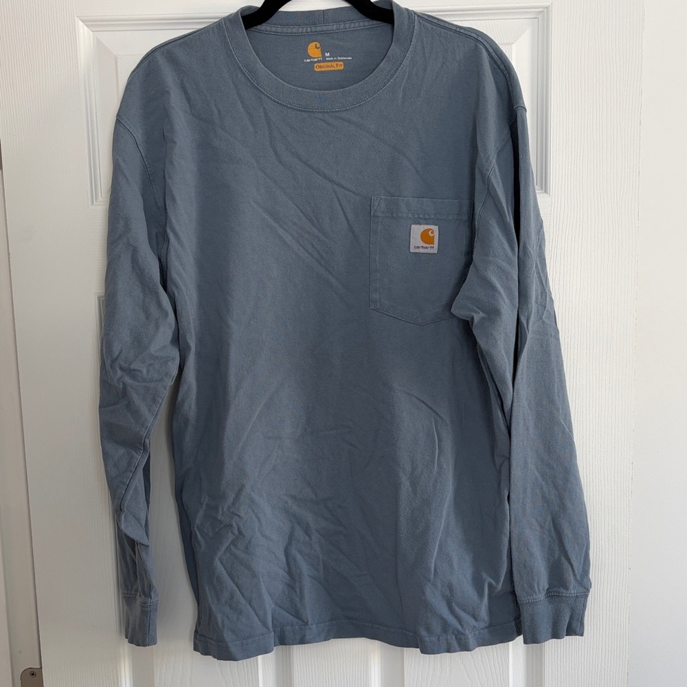 Carhartt Men's Slate Long Sleeve Tee